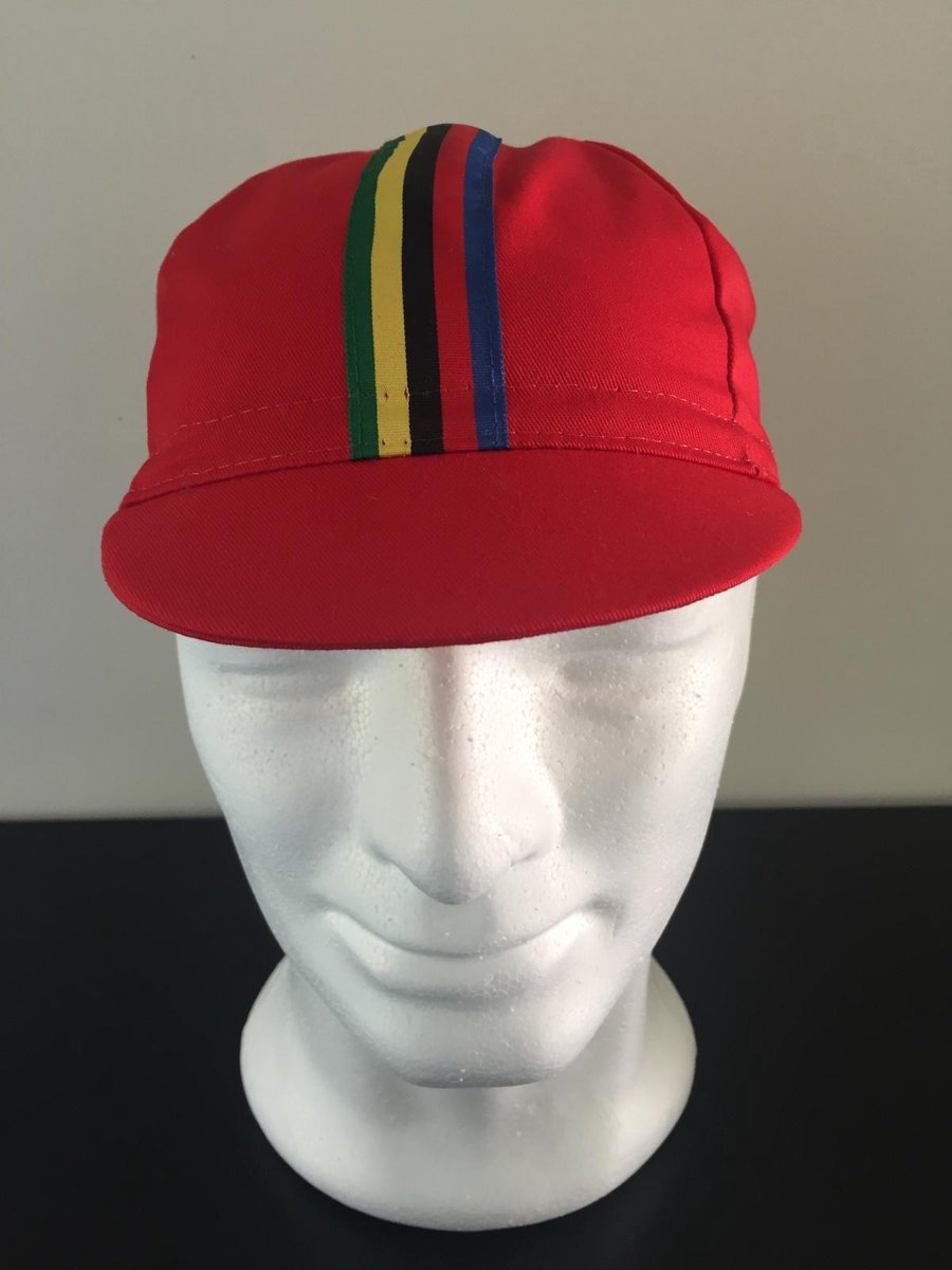Worldchampion Red - wielerpet - fietspet - koerspet - cap