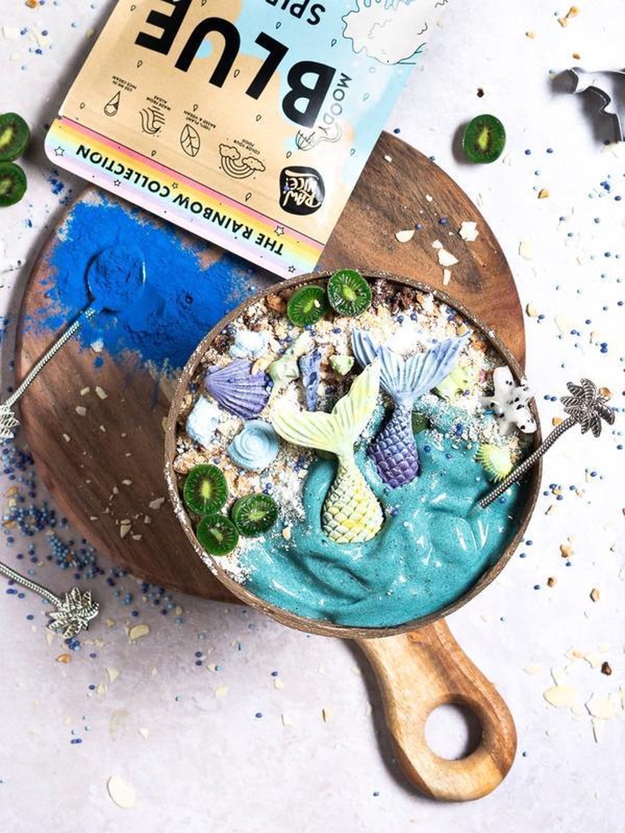 Rawnice-Blue Spirulina- Superfood -Blauwe Spirulina poeder- 40 gram- Rawnice