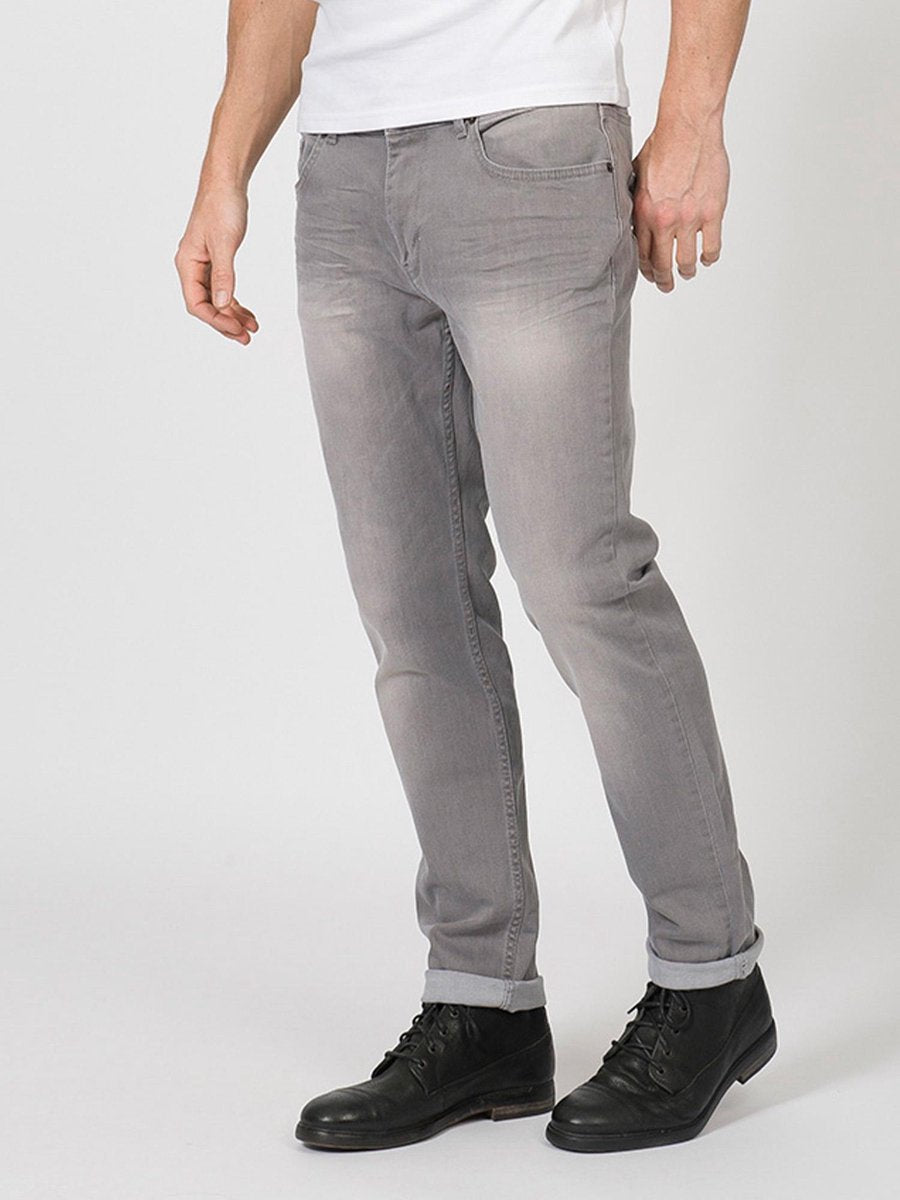 Petrol Industries - Heren Tymore Tapered Jeans - Grijs - Maat 32