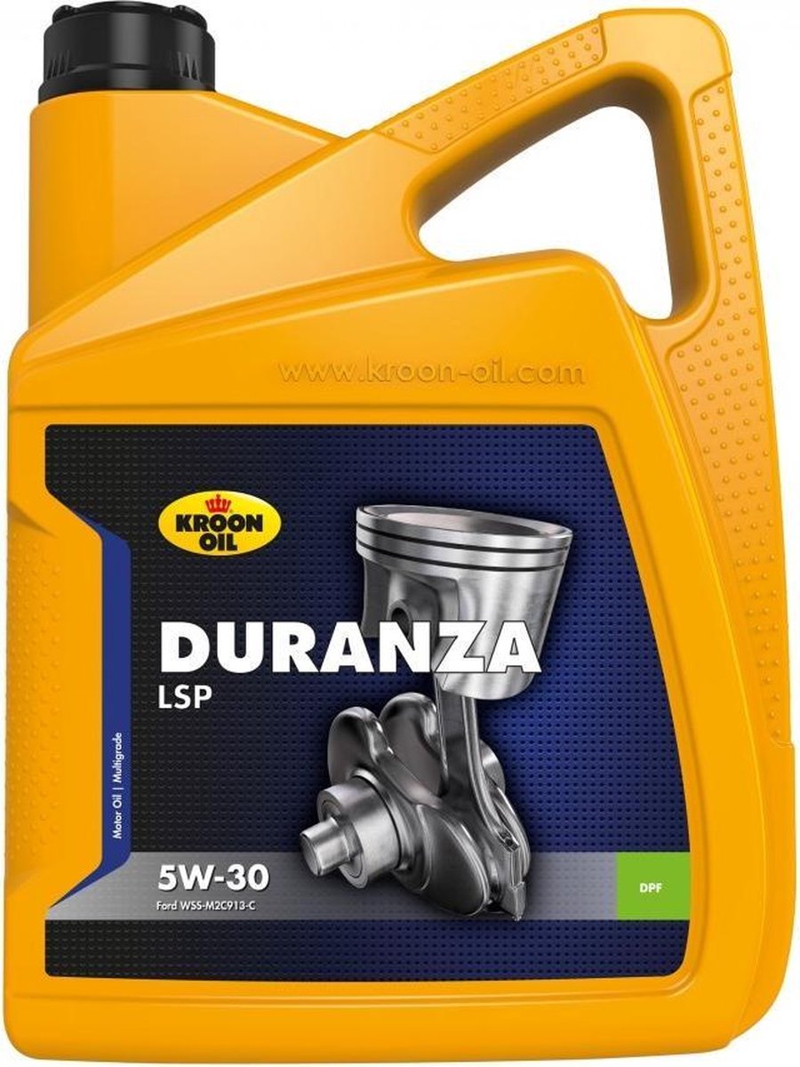 Kroon-Oil Duranza LSP 5W-30 - 34203 | 5 L can / bus