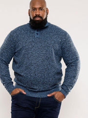 Duke 555 Wilmington Trui Blauw maat 3XL Kingsize