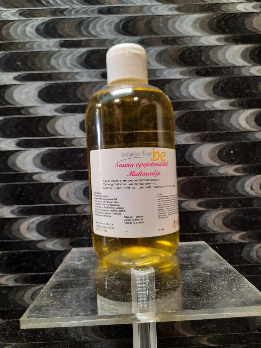 sauna opgietmiddel  maharadja 250 ml-sauna geuren - sauna opgiet