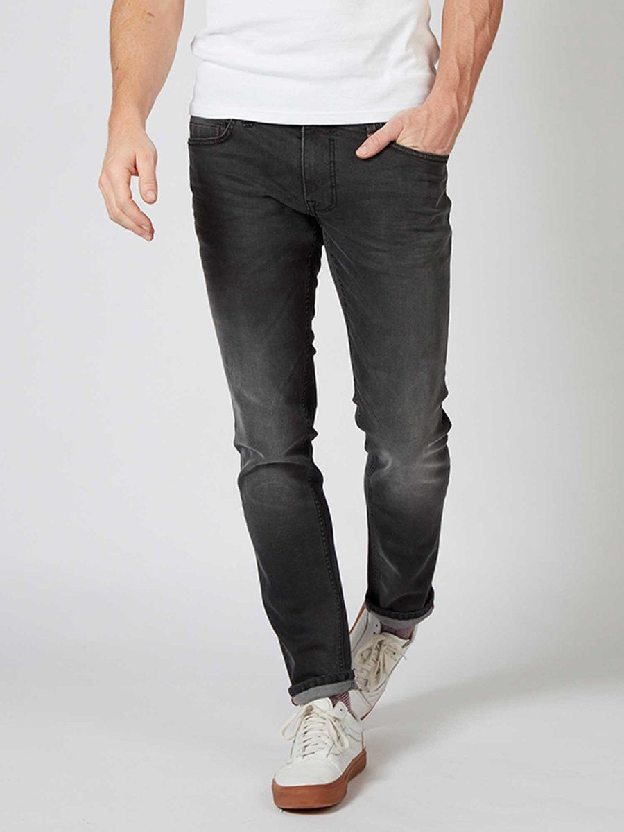Petrol Industries - Heren Nolan Narrow Jeans  - Zwart - Maat 29