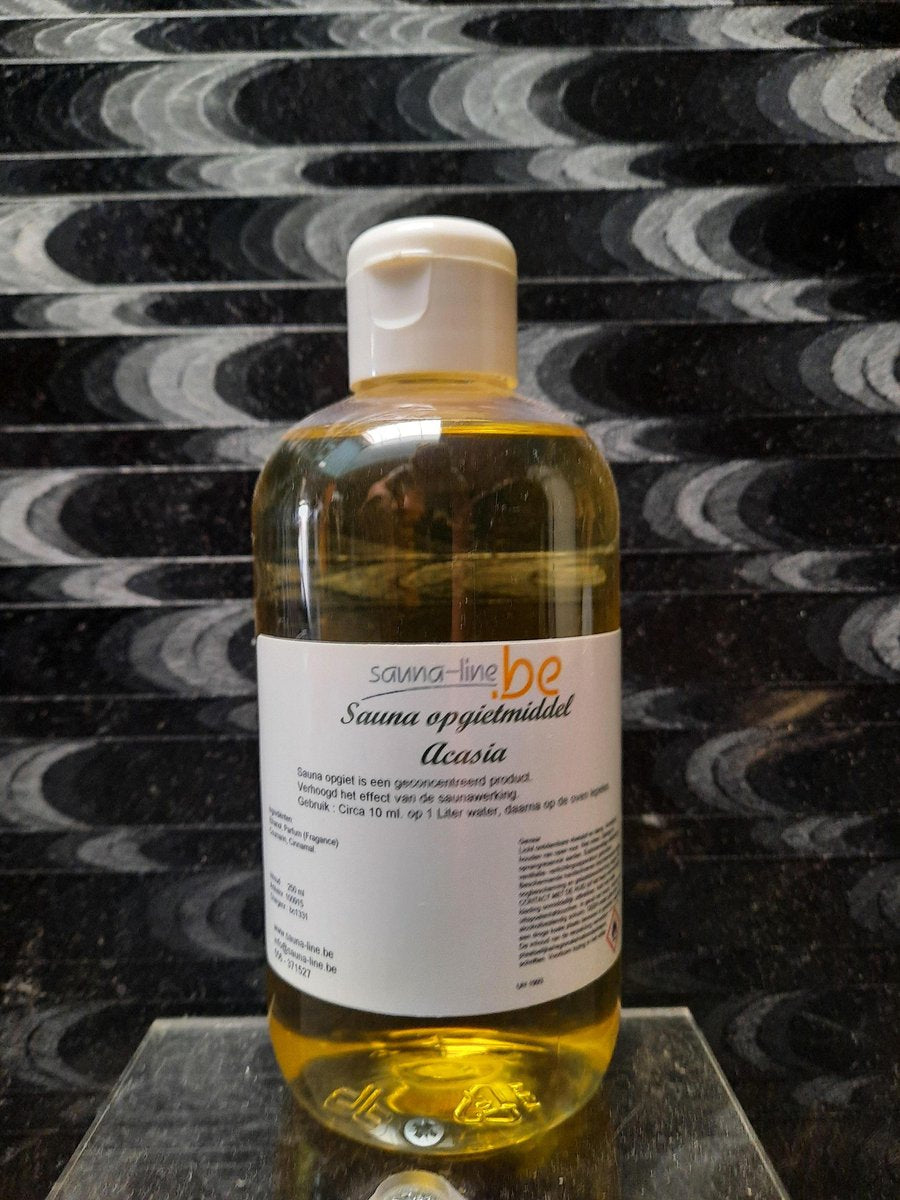 sauna opgietmiddel  accasia 250 ml-sauna geuren - sauna opgiet