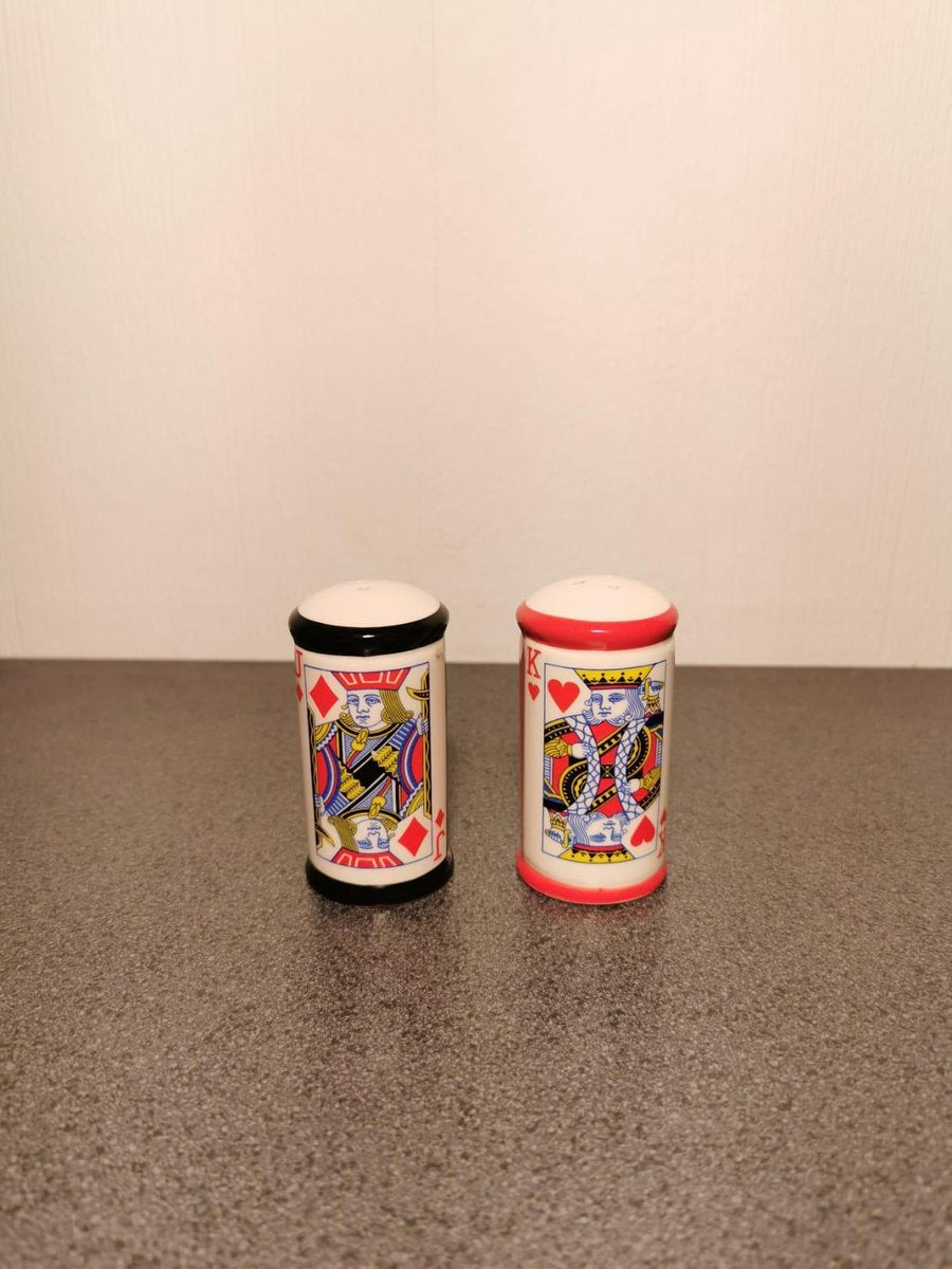 Peper&zoutstel kaarten rode variant - Sampaguita