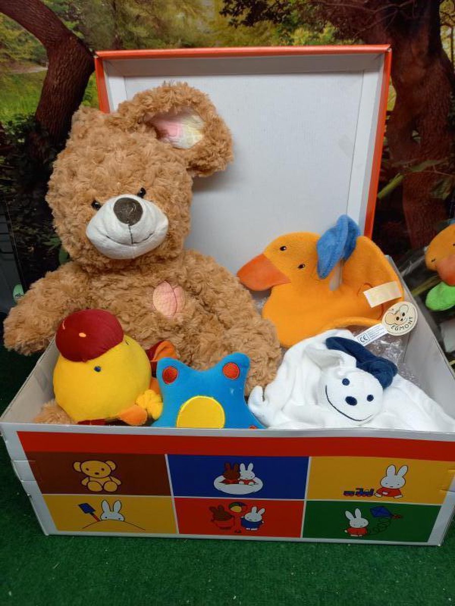 kraamkado bunny  snuffel bruin