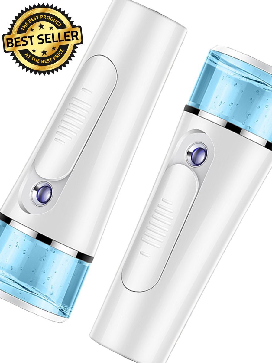 Nano Mist Sprayer – Gezichtssauna - Water Sprayer – Mist Sproeier – Water Verstuiver - Wit
