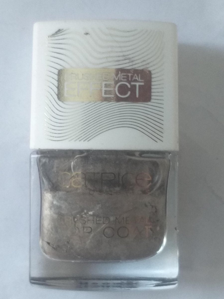 Catrice Pulse Of Purism Brushed Metal Top Coat C01 Minimalist Melted Metal 9ml