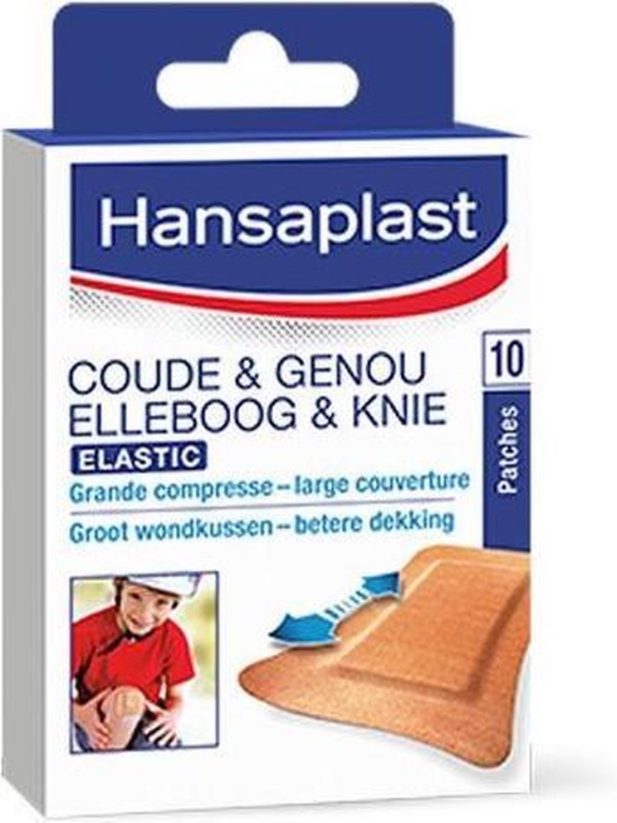 hansaplast elleboog &knie elastic