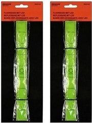 2x Reflecterende armband met verlichting voor joggen