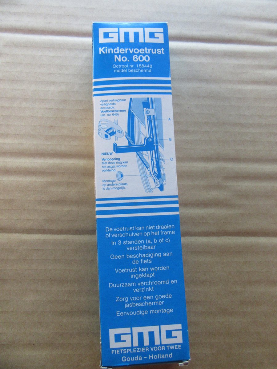 GMG Kindervoetrust No600