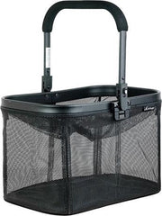 Airbuggy multi basket hondenbuggy mesh zwart - 48x30x30 cm - 1 stuks