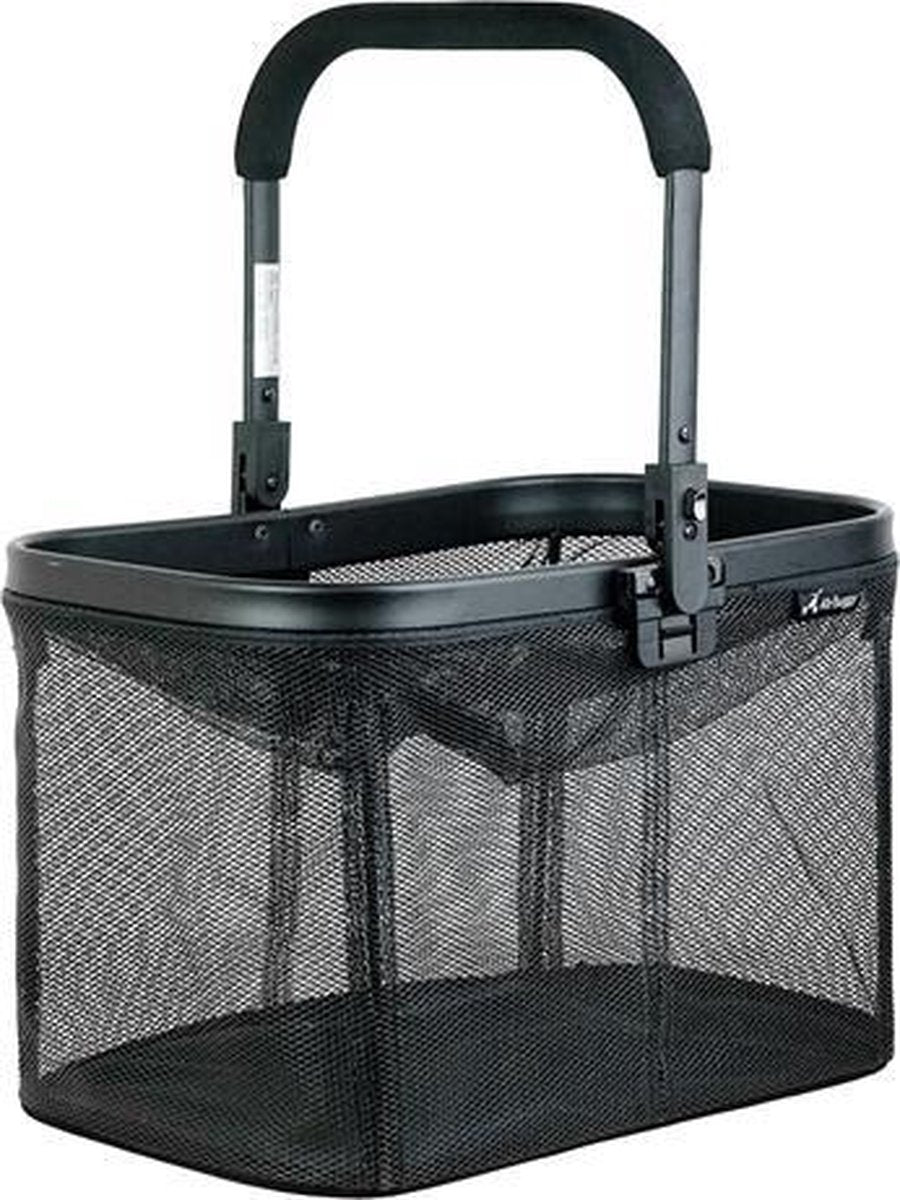 Airbuggy multi basket hondenbuggy mesh zwart - 48x30x30 cm - 1 stuks