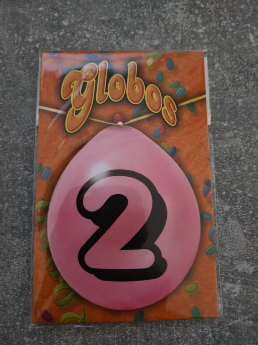 Ballon cijfer 2