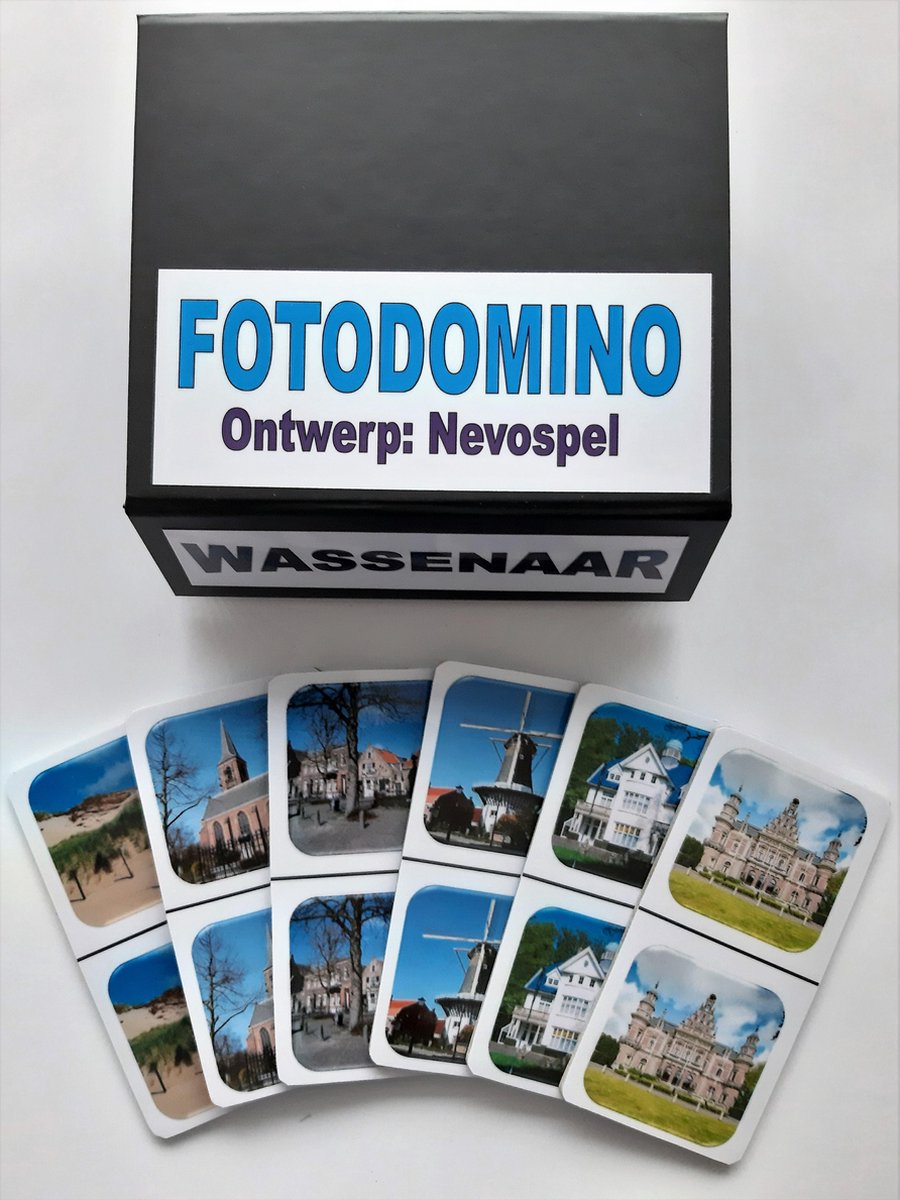 Denkspel voor mensen met dementie FotoDomino Wassenaar
