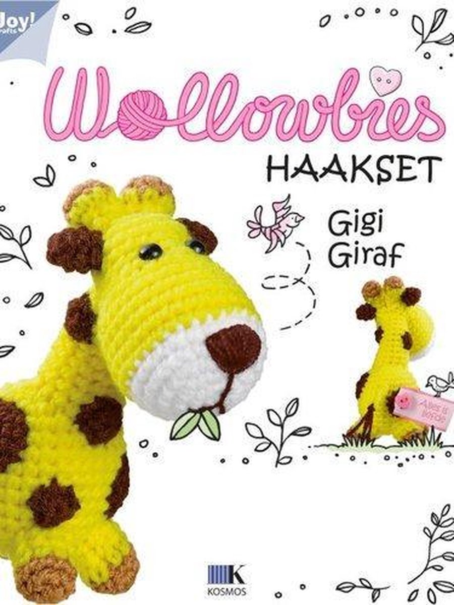 Haakpakket / Wollowbies Gigi Giraf / Haakset