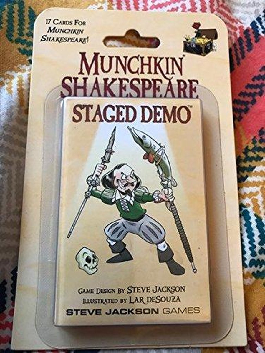 Asmodee Munchkin Shakespeare Staged Demo - EN
