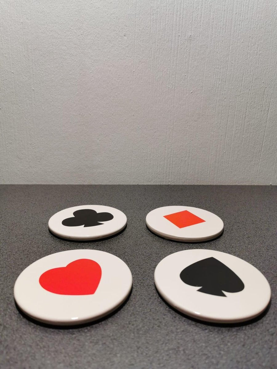 Onderzetters kaartspel - Sampaguita - kaarten - poker - drinken