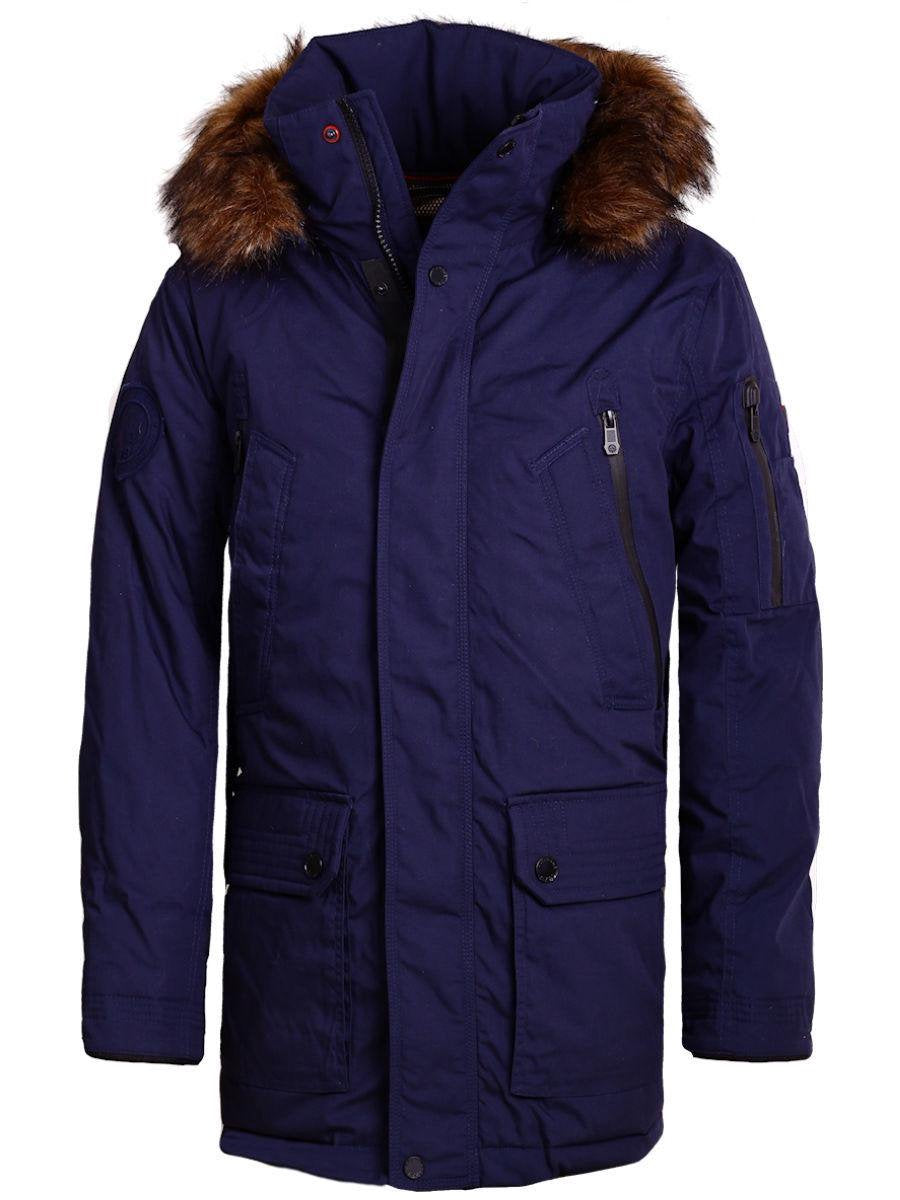 Redpoint Winterjas Blauw Afneembare Capuchon Eddy - XXL