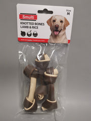 SMULTI KNOTTED BONES LAM & RICE M SIZE