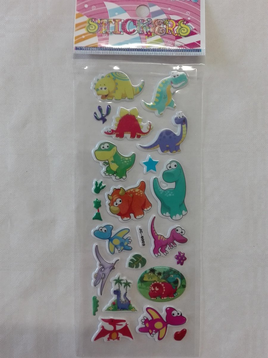 Dinosaurus stickers