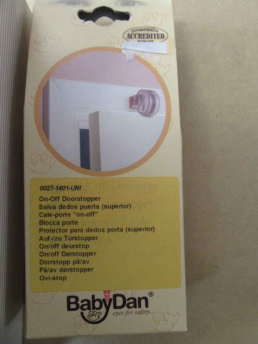 on-off deurstopper van babydan