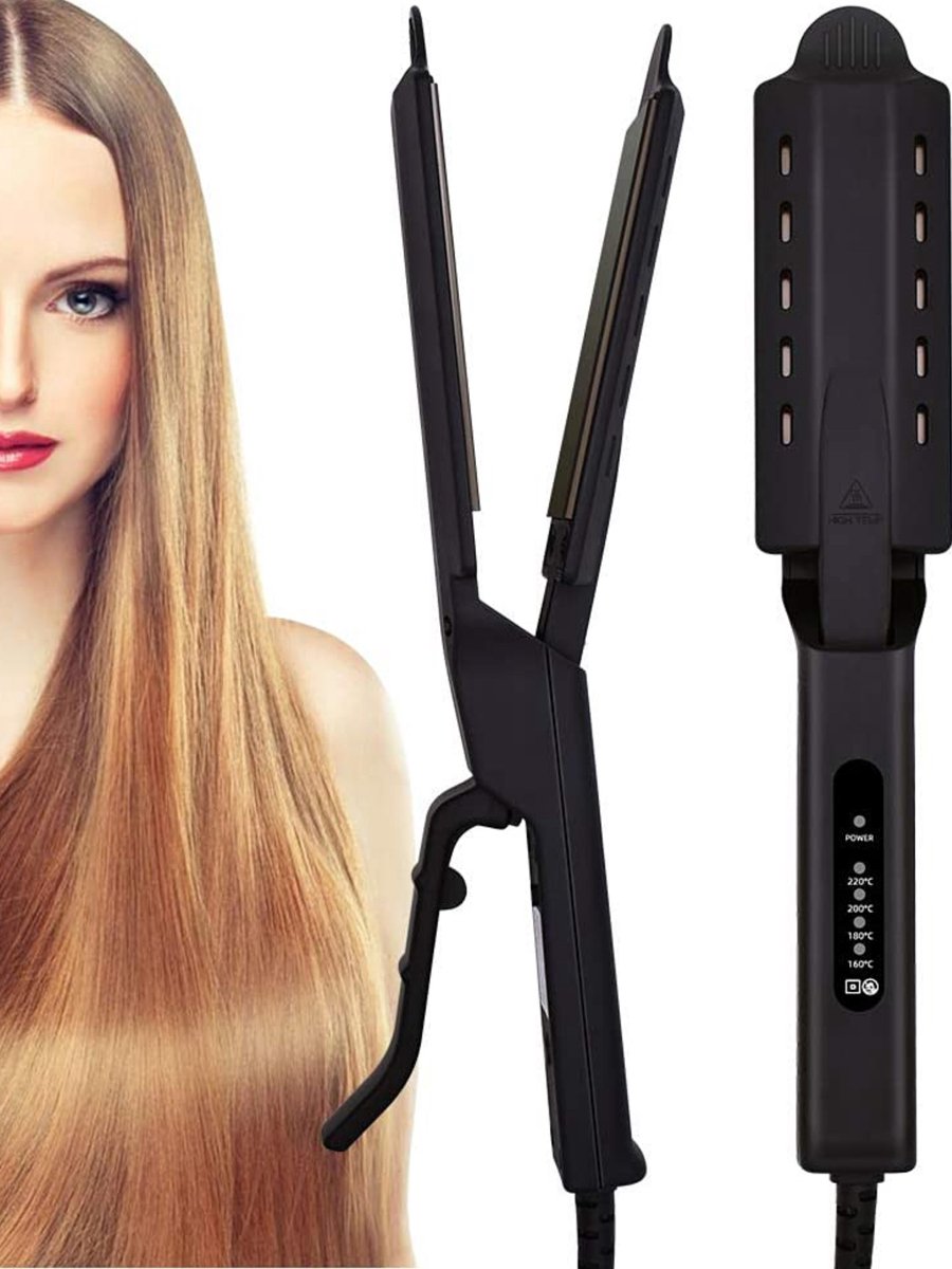 Stijltang – Alle Haarsoorten – Heat Protection – Professioneel – Styling – Haar Stijlen – Zwart