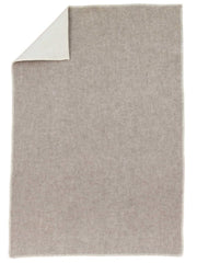 Wollen babydekentje beige