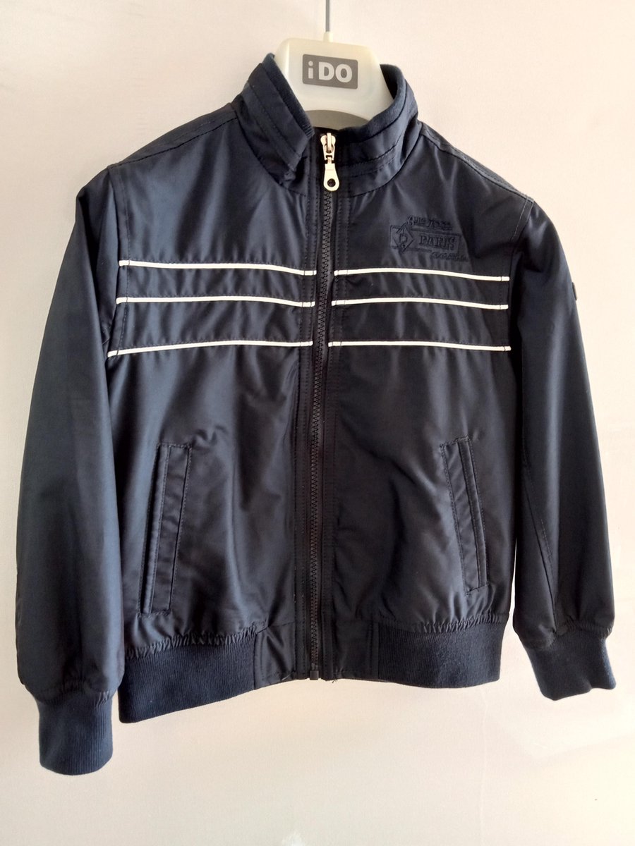 iDO Jongens Lente/Zomer Jas - Blauw - Maat 116 / 6A