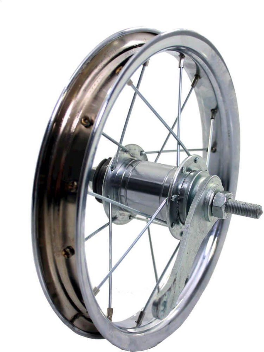 BFN achterwiel 12 RN zilver