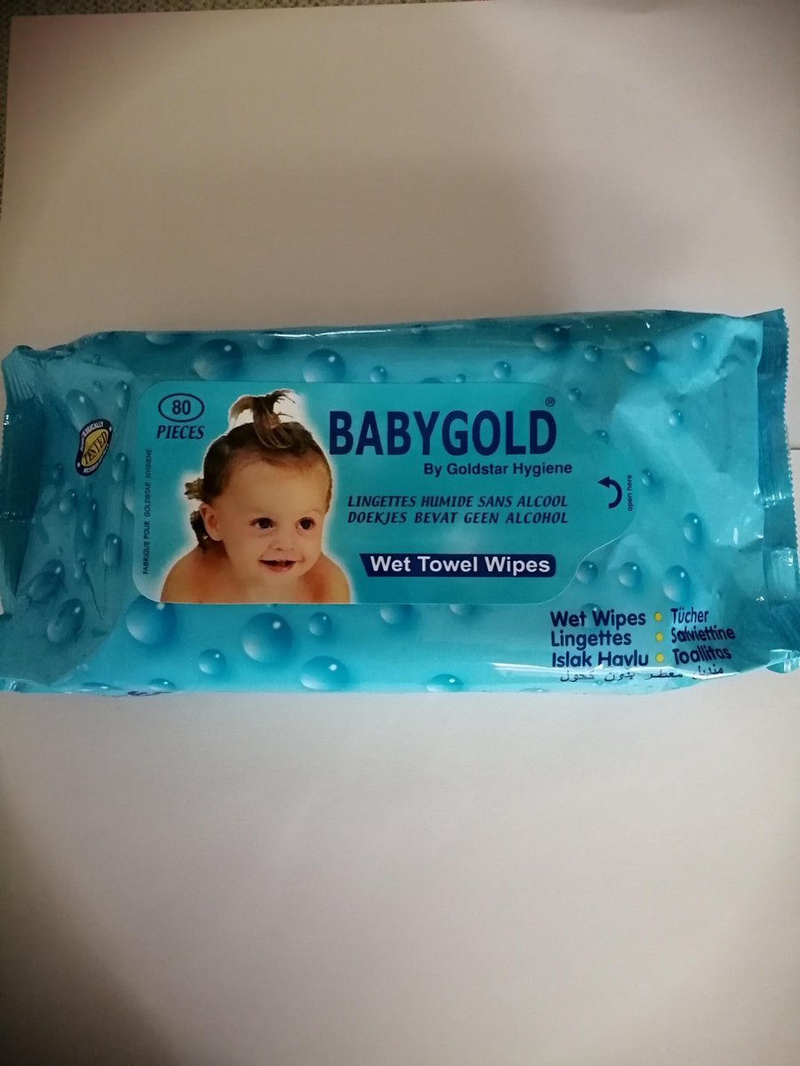 Babygold Babydoekjes - 4 x 80 stuks ( 320 doekjes)