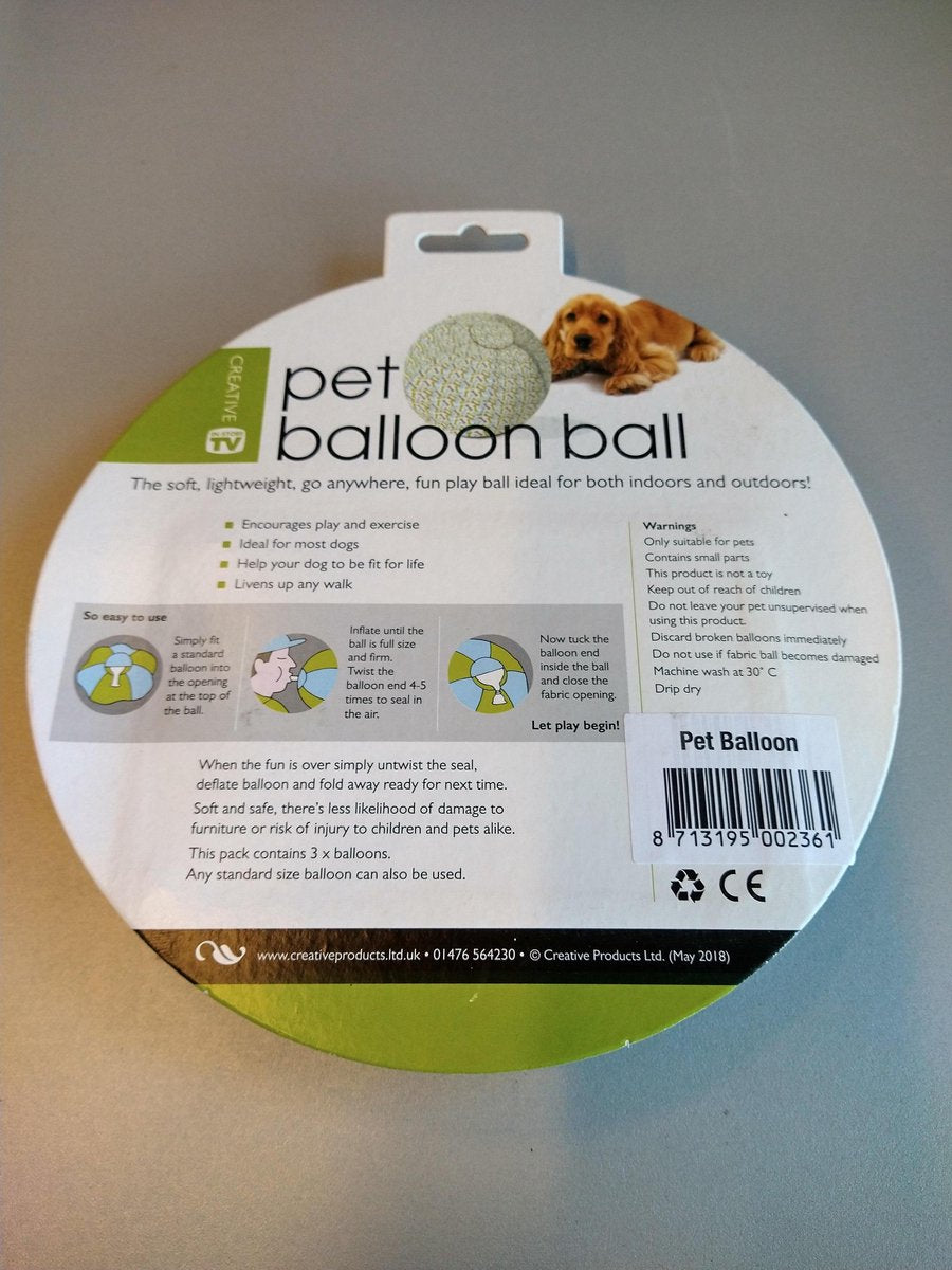 PET BALLOON BALL