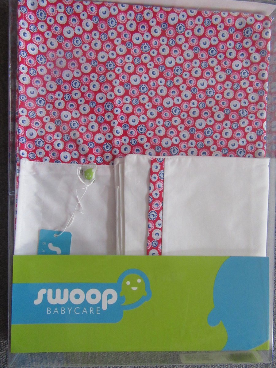 Swoop - laken babybed - 100x150 cm - serie Flower