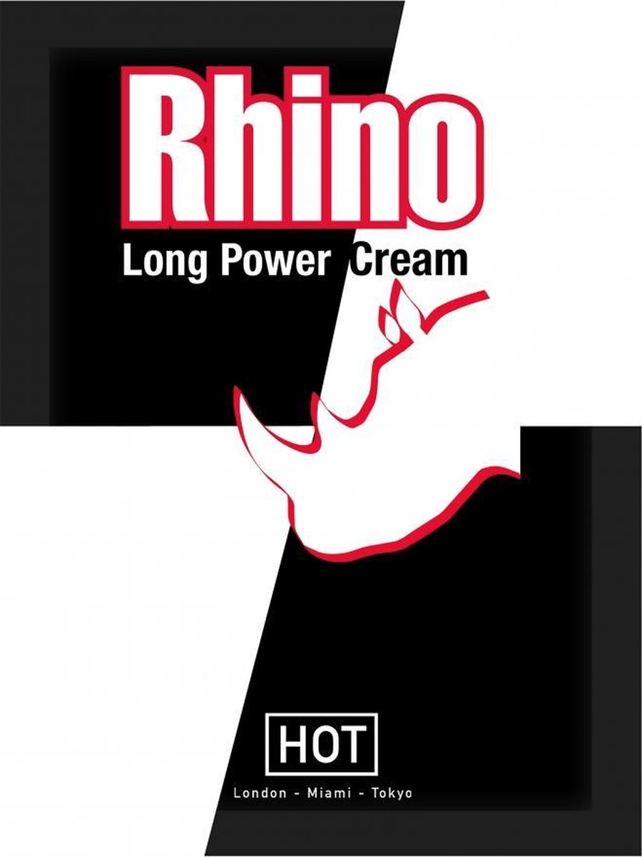 Sachet HOT Rhino cream - 3 ml - Lotions -