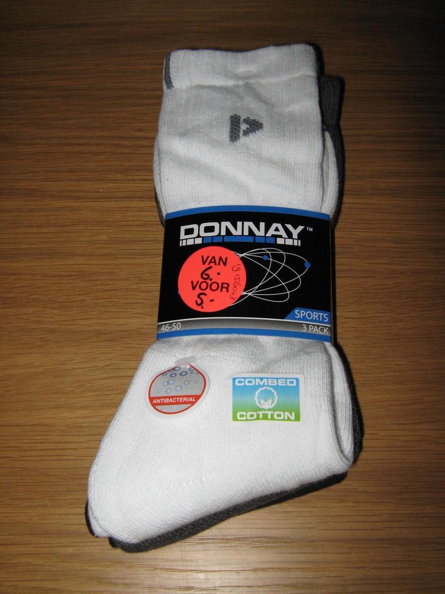 Donnay molecule 3 pack mixed colours