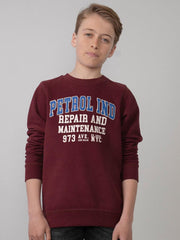 Petrol Industries -  Sweater met logoartwork Jongens - Maat 152