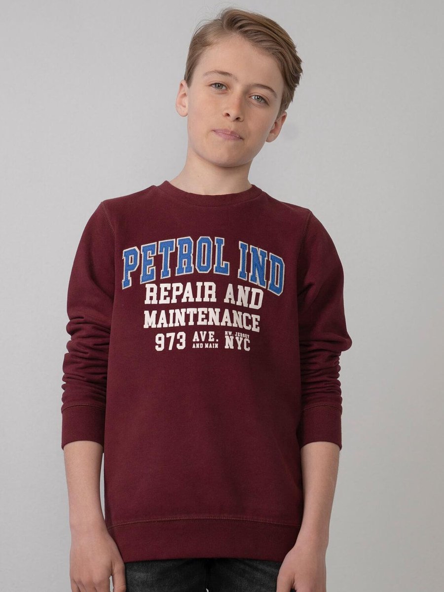 Petrol Industries -  Sweater met logoartwork Jongens - Maat 152