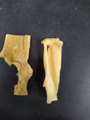 Runderkophuid 1 Kg - Natuurlijk Gedroogde Kophuid Rund Kauwstaafjes 15cm van de snackmeester 100% natuurlijk natural naturel