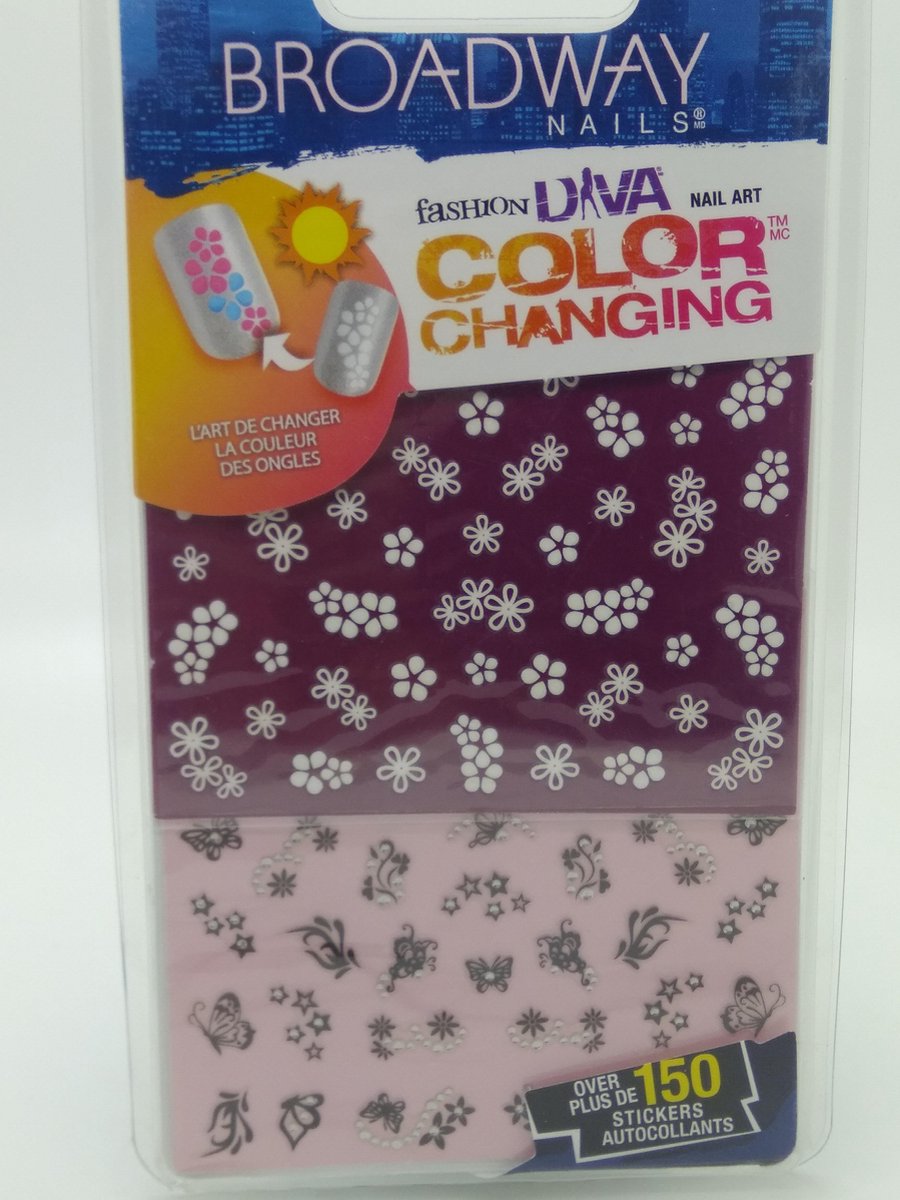 Kiss Broadway nails Fashion Diva nail Art  stickers BNA09