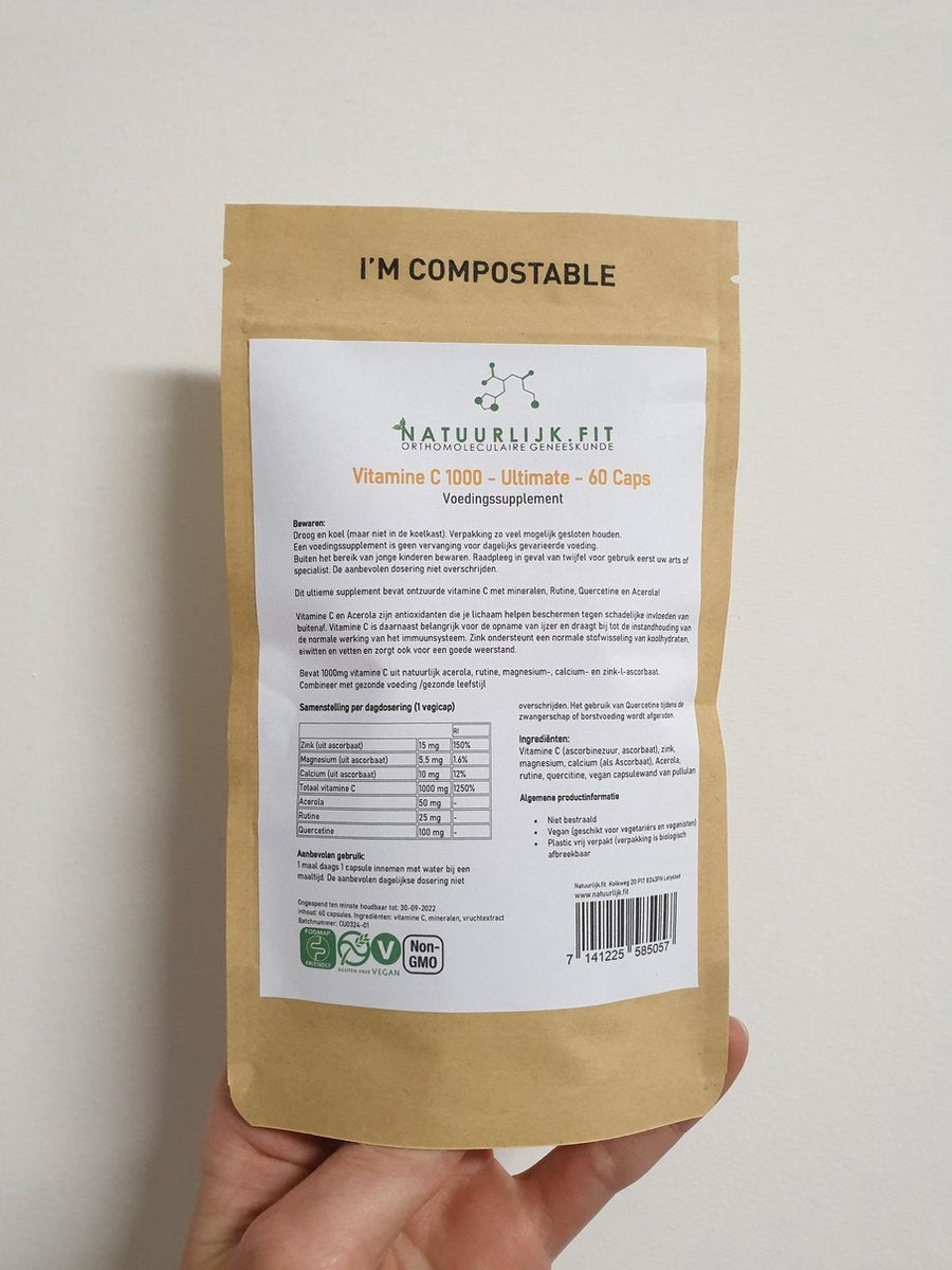 Vitamine C poeder calciumascorbaat 200g