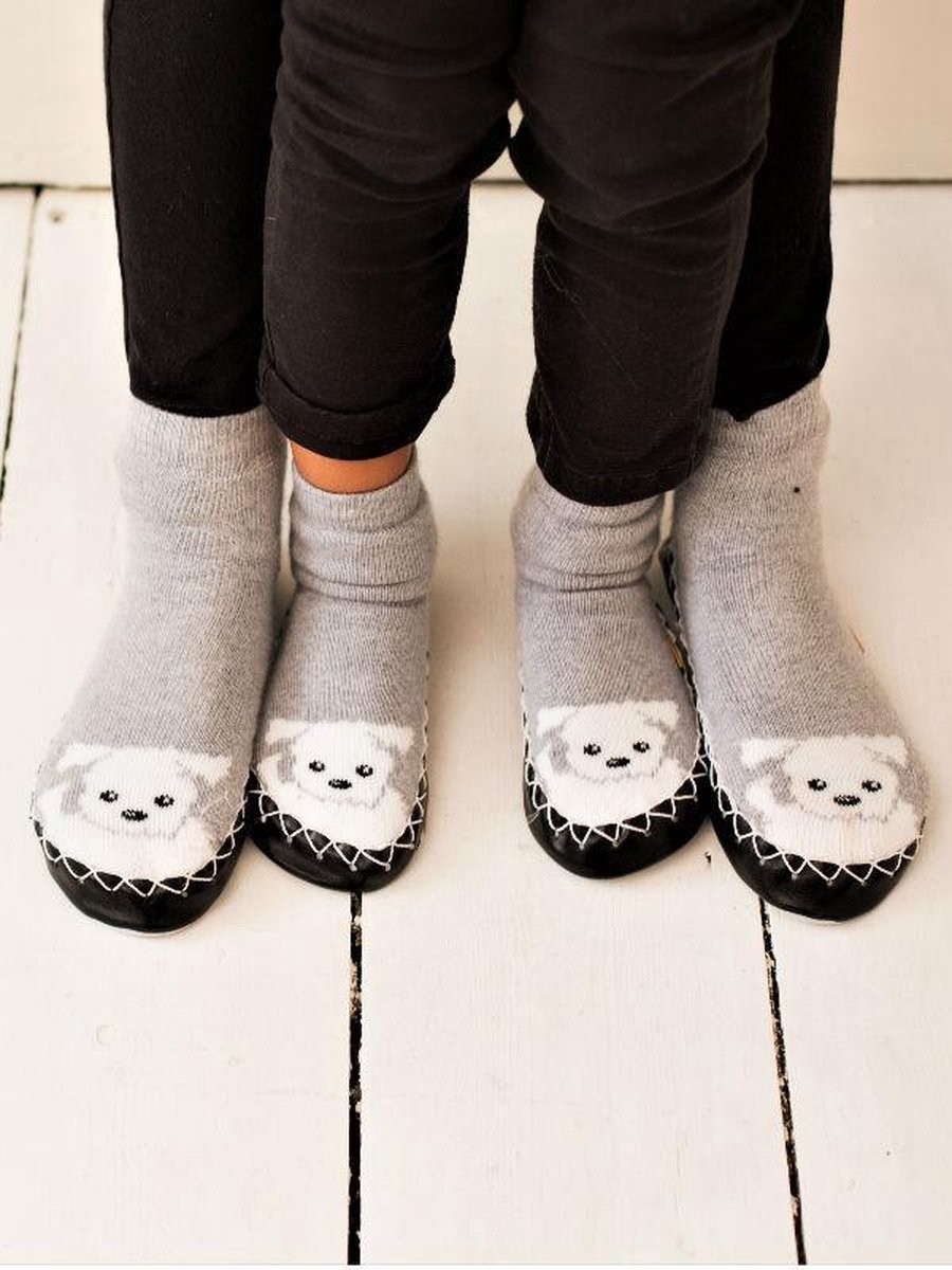 Moccis-gebreide-slofsokken-Too-Cute-maat 28/29