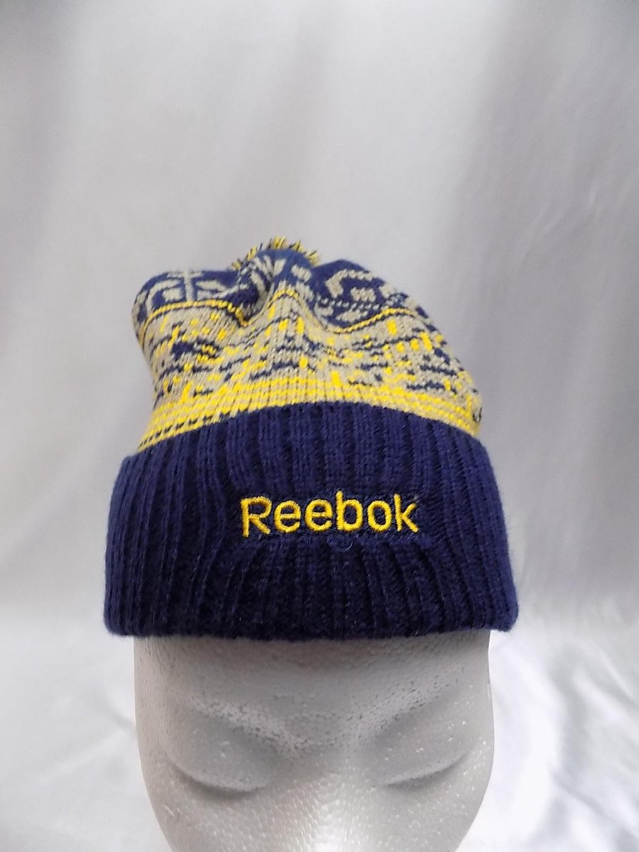 IJshockey muts Reebok Face Off Buffalo gebreid one size