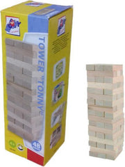 Stapeltoren hout 48 stukjes