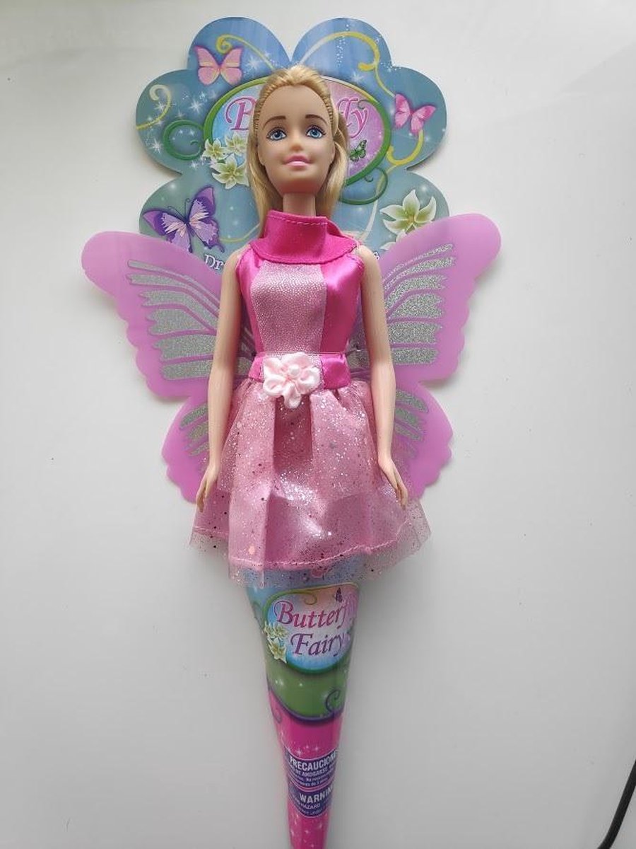 Speelgoed Poppetjes Butterfly Vlinder Fairy 30 cm