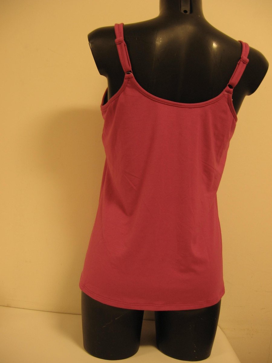 Topje met kant Amoena-Rood-46
