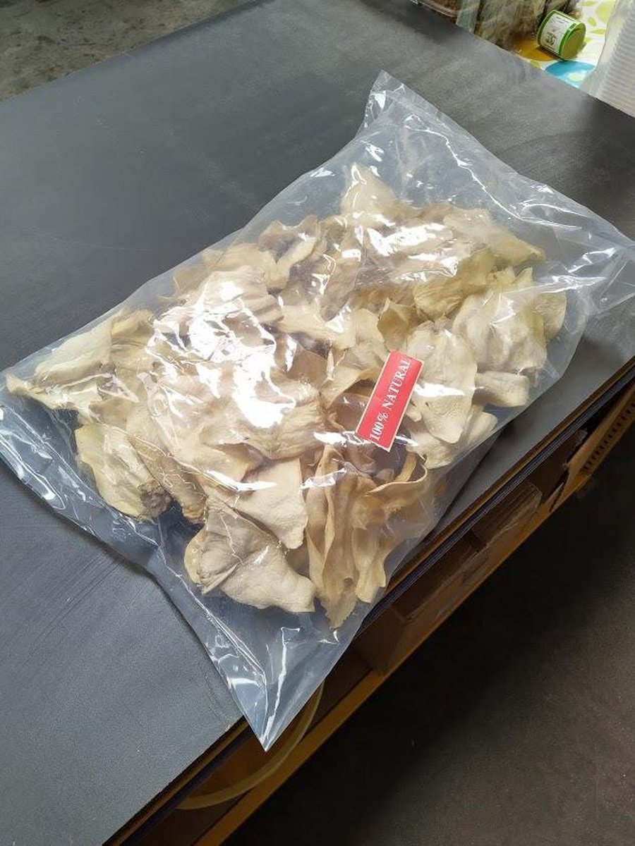 Runderoren met oorstuk klein 100 stuks van de snackmeester 100% natuurlijk natural naturel