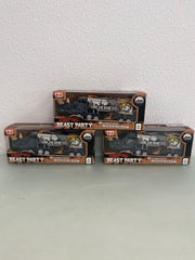 Speelgoedvoertuig kinderen: stoere truck - set van 3 stuks (grijze neushoorn)