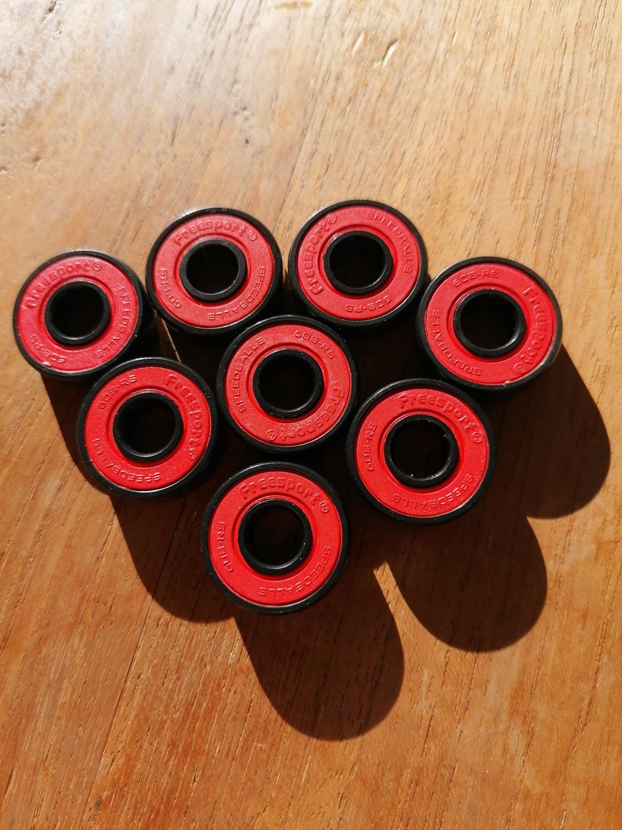8 stuks 608RS skatelagers