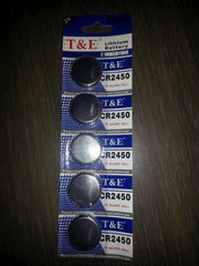 CR2450 Knoopcel Batterijen Strip 5 Stuks | Voordeelkabels