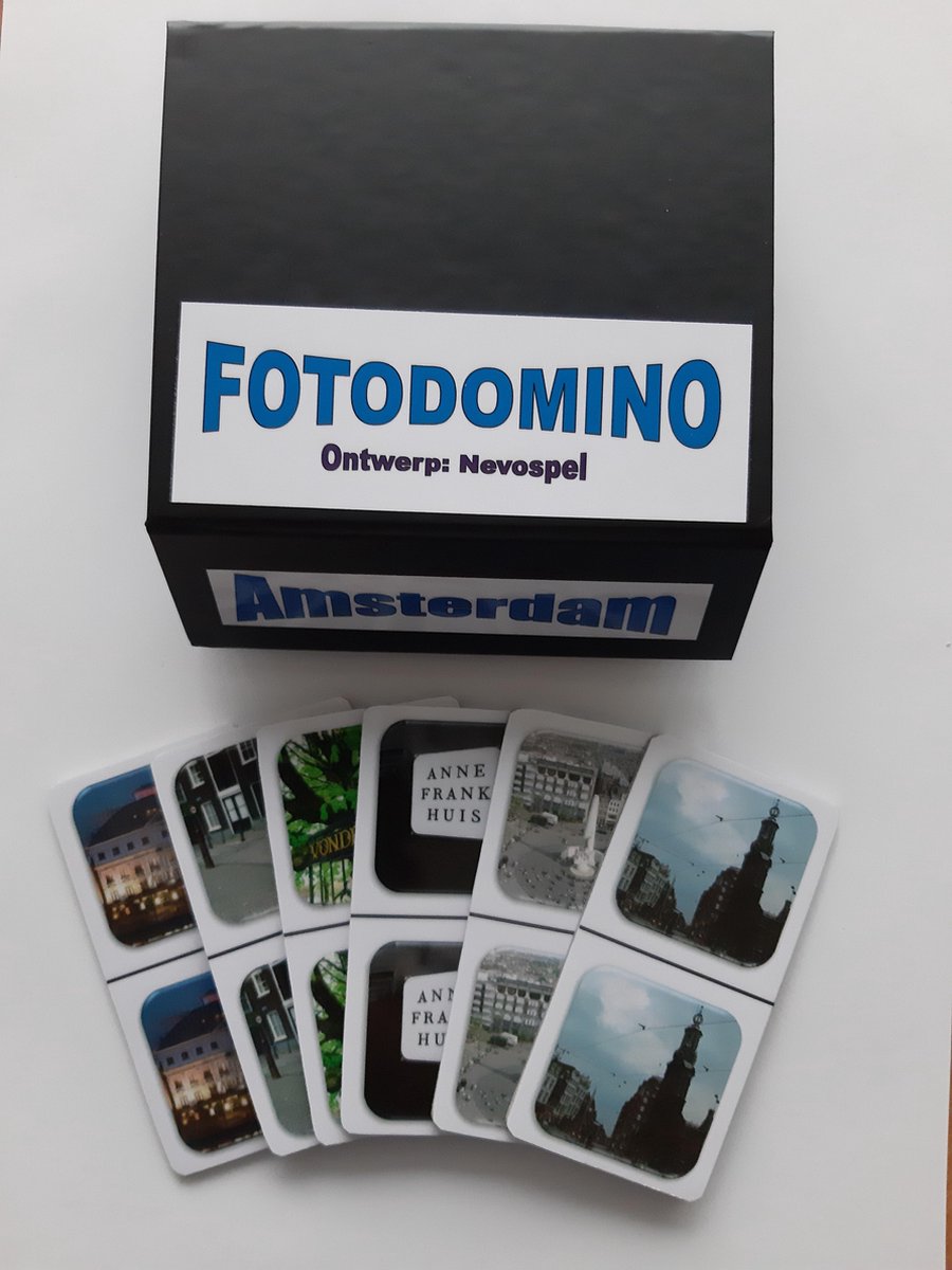 Denkspel voor mensen met dementie FotoDomino Amsterdam